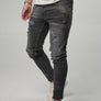 2Y Premium - Painted Jeans - Black